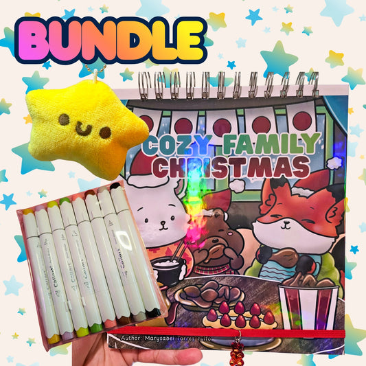 Hard Cover, cardstock coloring books 8.5 x 8.5 BUNDLE ( Cover duro tamaño grande libros de colorear set )
